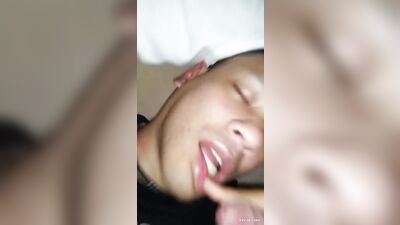 passed out during sex leads to cum shot in the face - free gay porn
