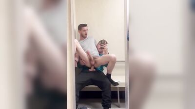gay sex in fitting room - free gay porn