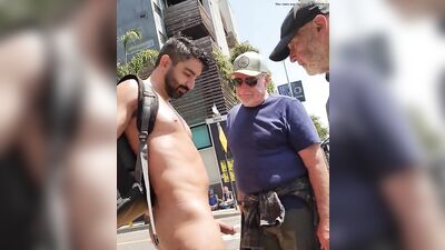naked in the street being touched by strangers - free gay porn
