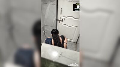 cute ass toilet spy - free gay porn