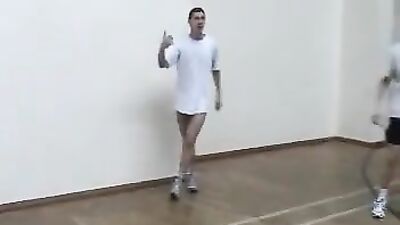 russian boys playing naked basketball - free gay porn