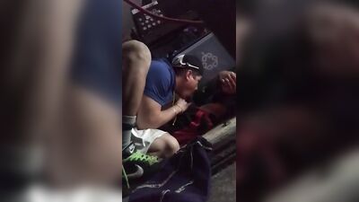 sucked the homeless - free gay porn