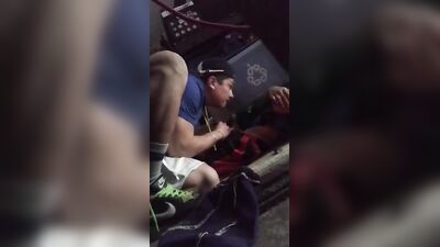 sucked the homeless - free gay porn