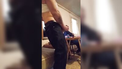 latin dad lets son bate anywhere anytime - free gay porn