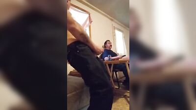 latin dad lets son bate anywhere anytime - free gay porn