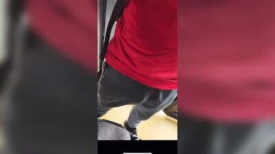 touching stranger bulge pt 1 - free gay porn