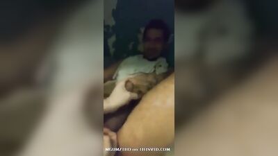 tatted latino thug finger popping some dude in jail - free gay porn