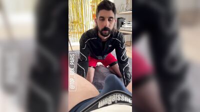 hot uncut cock sniffing action part 1 - free gay porn