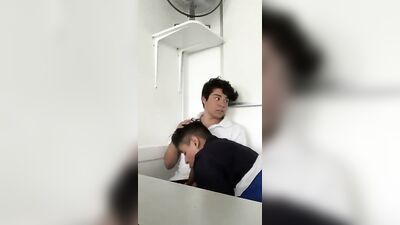 college students get caught sucking in classroom - free gay porn