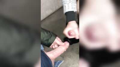 hot cock gets nice cum coating - free gay porn