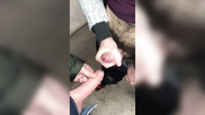 hot cock gets nice cum coating - free gay porn
