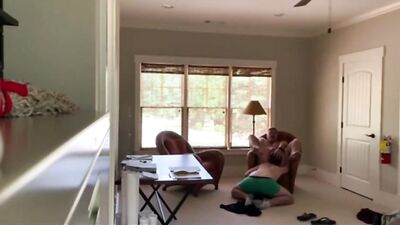married dad gets an ass eating from the neighbour boy - free gay porn