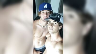 friends showing off2 - free gay porn