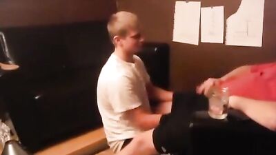 horny daddy with his houseboy - free gay porn