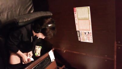 japanese wanking internet cafe spycam3 - free gay porn