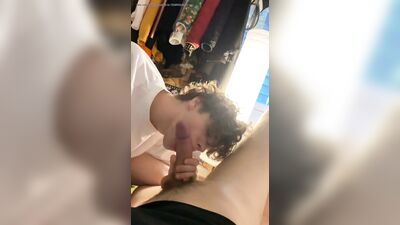 gay teen sucking his friends big dick - free gay porn