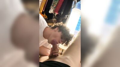 gay teen sucking his friends big dick - free gay porn