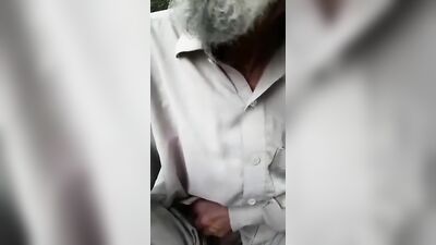 cute paki grandpa gets handjob - free gay porn