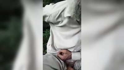 cute paki grandpa gets handjob - free gay porn