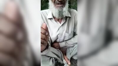 cute paki grandpa gets handjob - free gay porn