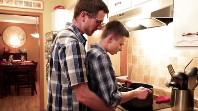 father and step son cooking dinner gay teen porn - free gay porn