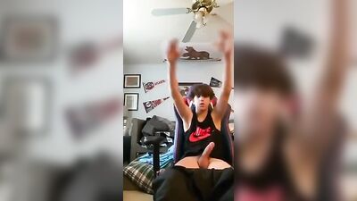 cute twink with a thick cock no cum - free gay porn