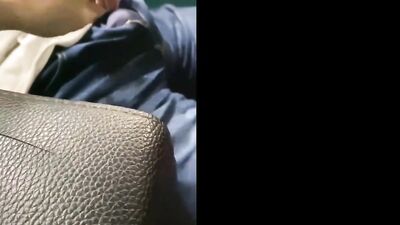 touch a sleeping guy in the internet cafe - free gay porn