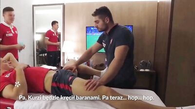 boner during sports massage - free gay porn