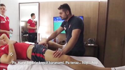 boner during sports massage - free gay porn