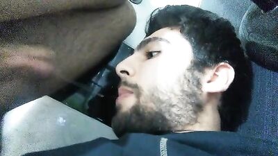 turkish guy cums in his own mouth - free gay porn