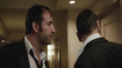jean dujardin and gilles lellouche gay scene les infideles - free gay porn