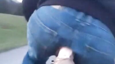 anal dildo fucking on bike ride around town - free gay porn