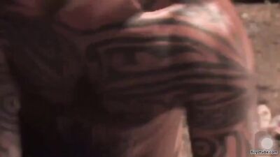 man is painfully rape3d by two men in the woods - free gay porn