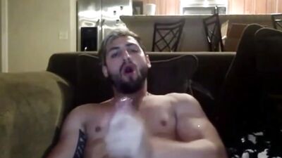 guys jerking and cumming compilation - free gay porn