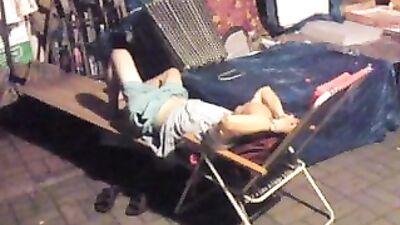 sleeping old man get sucked by a stranger - free gay porn