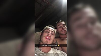 two straight mates play for fake girl - free gay porn