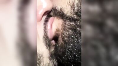 bearded men tongue kissing - free gay porn