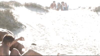 naked men on the beach - free gay porn