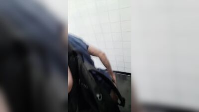 cruising in public bathroom 5 fuck - free gay porn