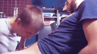 straight guy gets sucked by fag2 - free gay porn