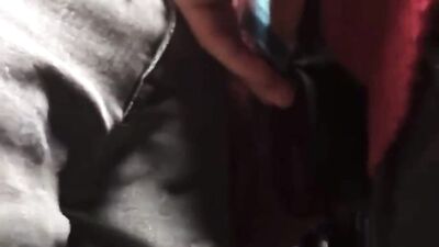 touching strangers bulge on bus - free gay porn