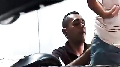 secretly sucking off the neighbor - free gay porn