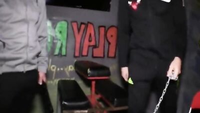 brutal group of sadistic masters mistreat a sub slave - free gay porn