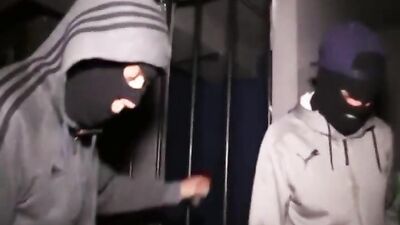 brutal group of sadistic masters mistreat a sub slave - free gay porn