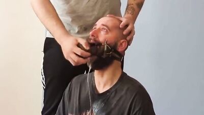 good faggot continues his training - free gay porn