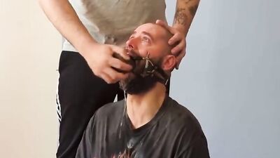good faggot continues his training - free gay porn