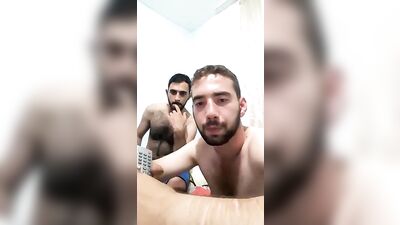 two hairy turkish straight friends - free gay porn