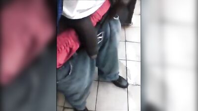 black guy in metro station - free gay porn