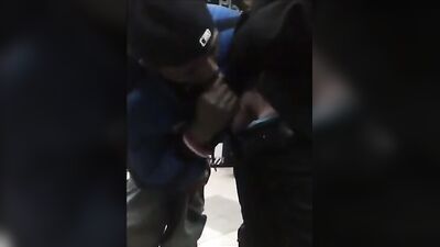 black guy in metro station - free gay porn