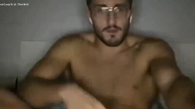 your favorite spanishfag goons again for his coach - free gay porn
